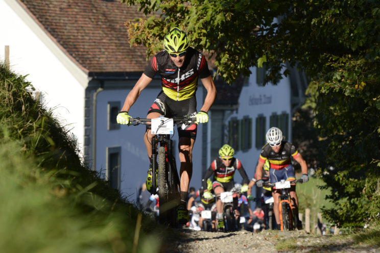 Finale der Garmin Bike Marathon Classics am 20. Iron Bike Race, am Sonntag, 25. September 2016 in Einsiedeln. Foto Martin Platter